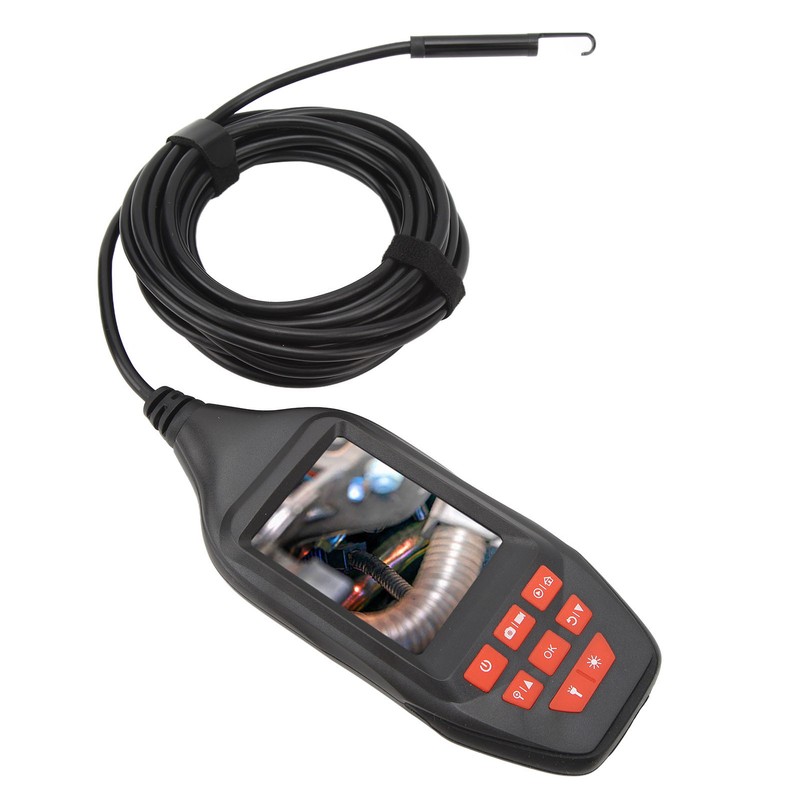 Endoscope Camera 3in LCD Display 1080P Inspection Camera Bending Borescope