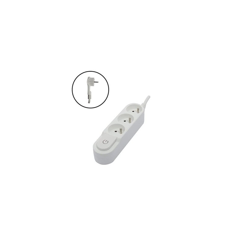 CHACON 3 x 16 Amp White 1.5 m Designer Strip