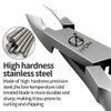 IVON Salon-Quality Cuticle Trimmer, Premium Stainless Steel Cuticle Cutter for