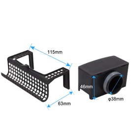 KOOBON Siphon with Odour Stop Hair Strainer Set for Shower Drain Hair Filter Shower Drain Hair Catcher Drain Floor Drain Water Drain