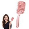 Detangle Hair Brush, Curved Vent Brush & Hair Detangler, Easy