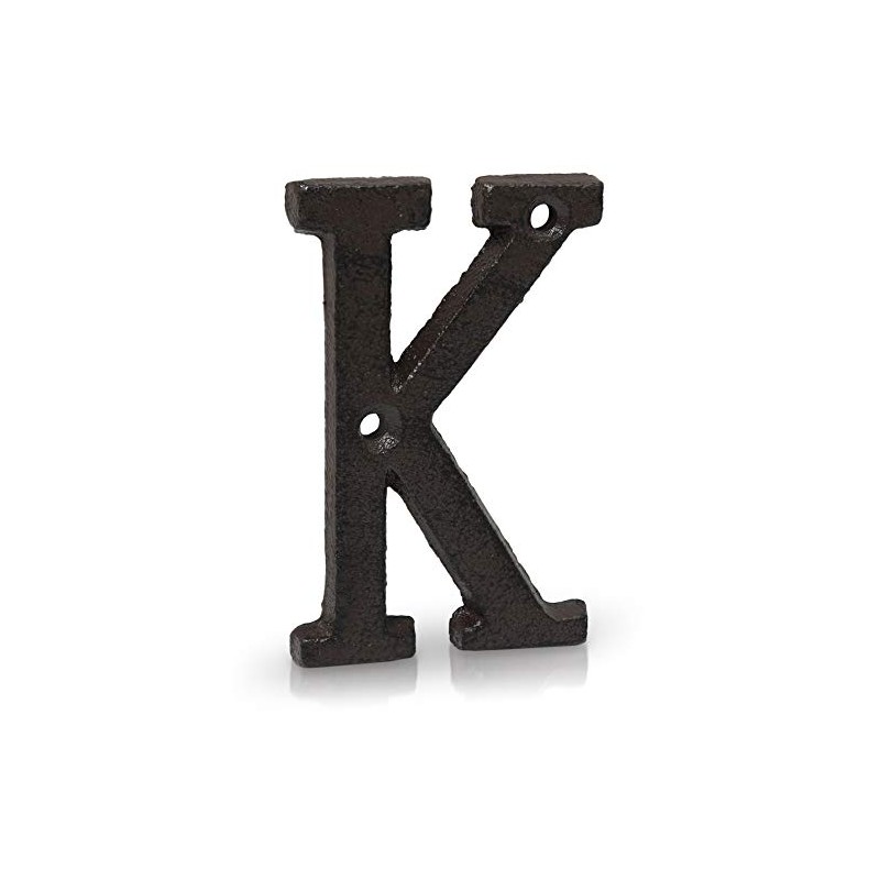 Basic Fundamentals 3-Inch Cast Iron Numbers for Wall and Mailbox