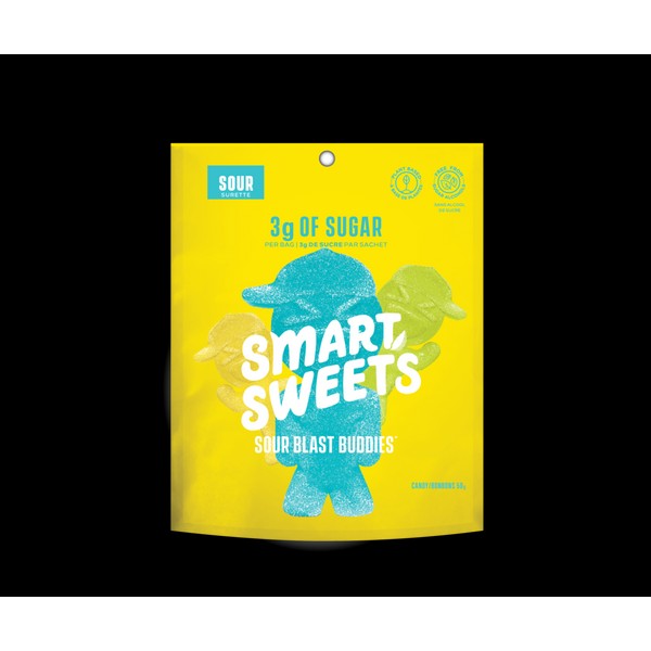 SmartSweets Sour Blast Buddies 12 x 50g