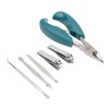 7pcs Nail Clippers Set Dead Skin Fork Paronychia Forceps Nail
