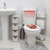 Halloween Toilet Seat Cover 3D, 23.62x12.20 Inch Scary Bathroom Decor