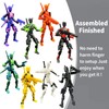 T13 Action Figure Set (Assembly Completed), 3D Printed Multi-Jointed, Titan
