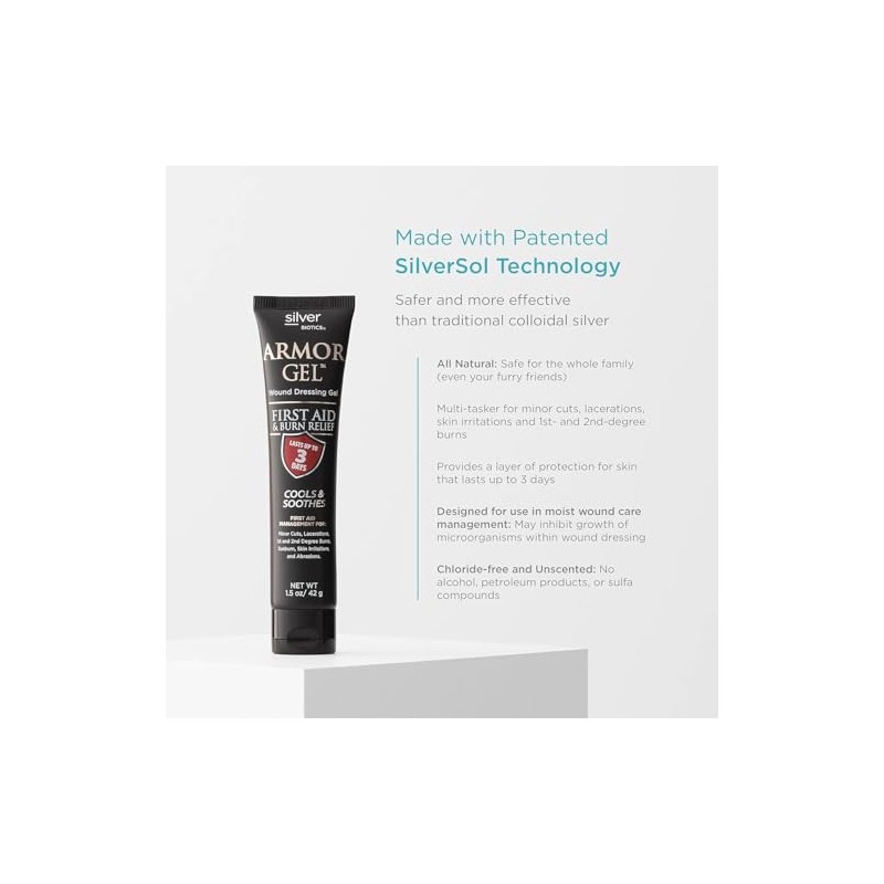 American Biotech Labs Armor Gel Wound Dressing Gel Designed For