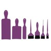 7pcs Hair Dye Tool Set Balayage Board Coloring Brush Hair