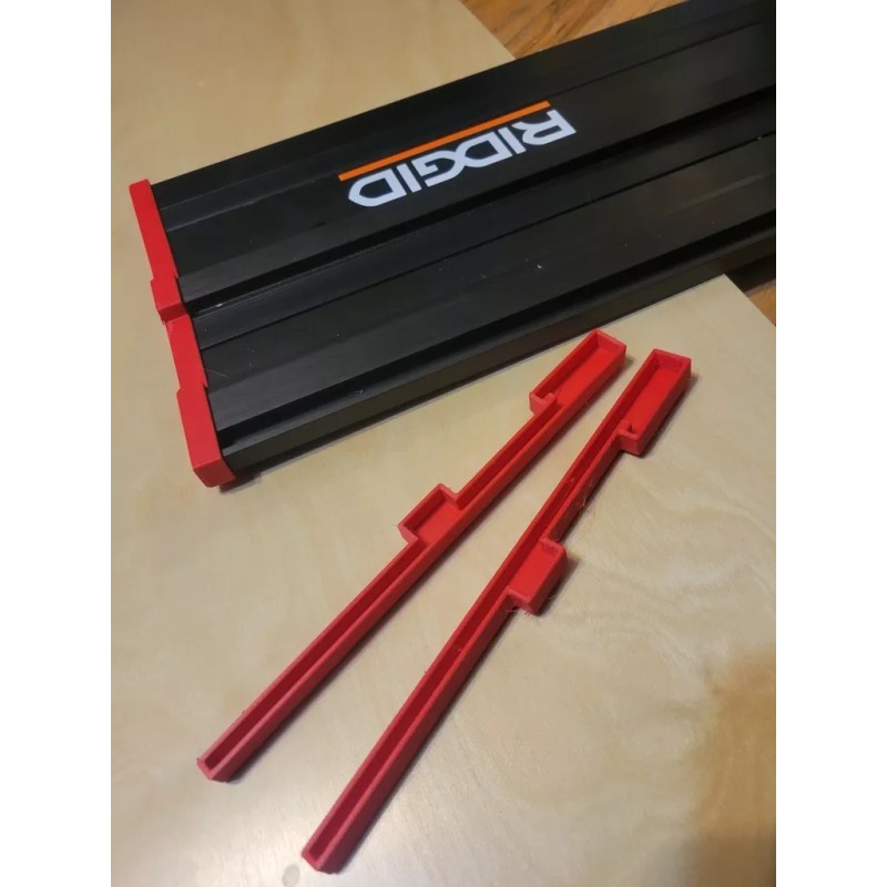 Ridgid Track Saw R48630B - End Cap Inserts Covers (Black)