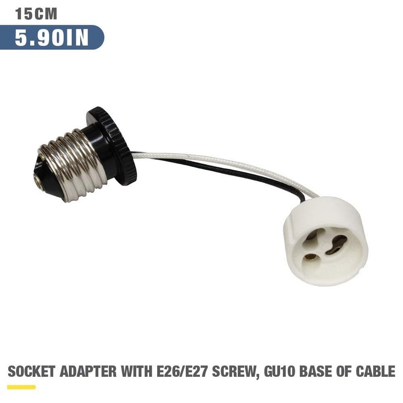 Luxury LED Lighting Light Socket Bulb Extender for E26 E27