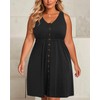 Holipick Women's Plus Size Summer Dresses for Women Casual Dress