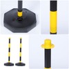 Cones Black Barrier Lot Area or Lot, Cone Construction Rod