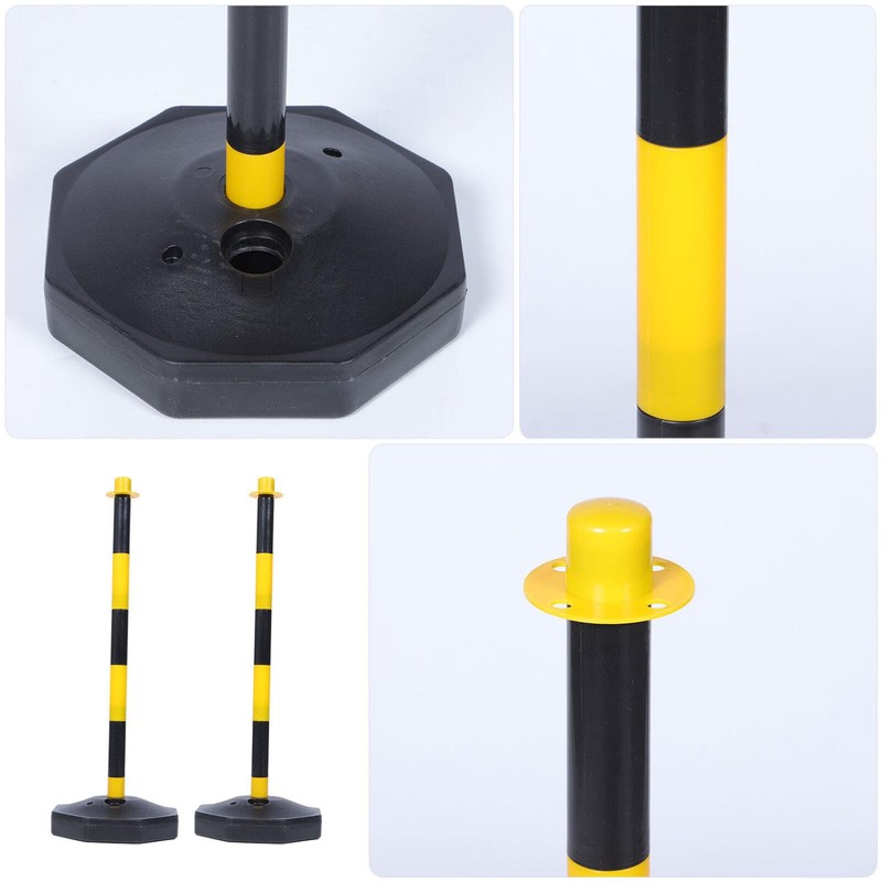 Cones Black Barrier Lot Area or Lot, Cone Construction Rod