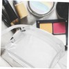 Gatuida Clear Travel Makeup Bag Transparent Zipper Toiletry Organizer for