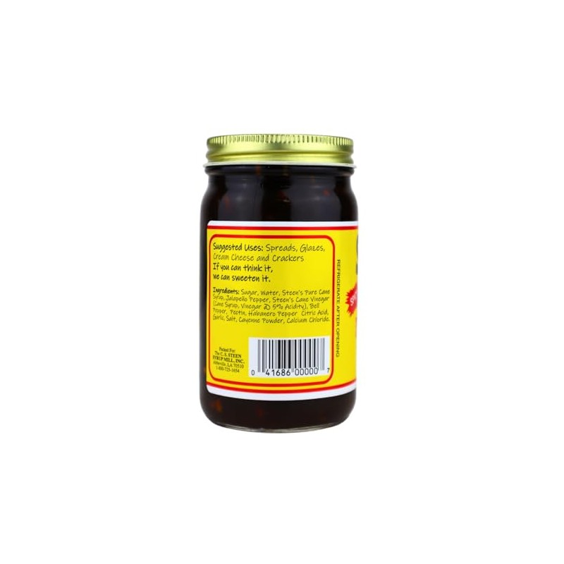 Steen's Cane Pepper Jelly 10oz - Sweet & Spicy Delight