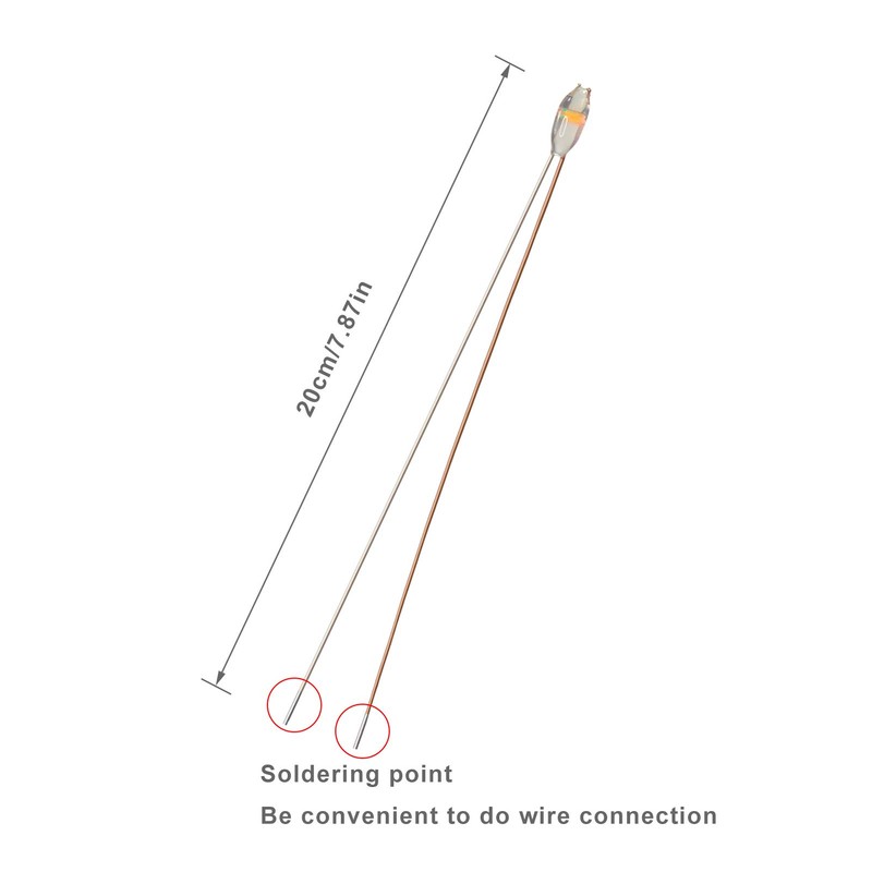 Diycraft Pre-Soldered Micro Waterproof SMD LED Design 0603 20 cm