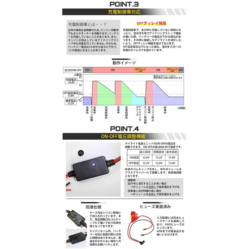 Pikakyu 63004 Engine Linked Daylight Power Supply Unit, Maximum 60W