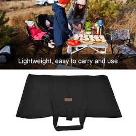 Portable Folding Table Storage Bag, Folding Table Storage Bag Sponge Interlayer Oxford Cloth Black Outdoor Multifunctional Carrying Bag Table Carry Case Storage Bag for Picnic