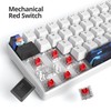 Ussixchare 60 Percent Gaming Keyboard 61 Keys Mechanical Keyboard Ultra