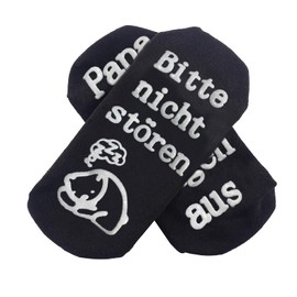 ZYXTLY Men's Gifts for Grandpa Dad Unusual Father's Day Gifts for Dad Birthday Funny Socks Grandpa Dad Gift Birthday Dads Christmas Father's Day for Dad Gifts, Socks Men 43-46, Black (black 4)