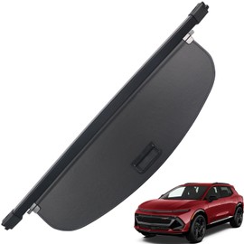 Marretoo for Chevy Equinox EV Cargo Cover 2025 2026 for Chevrolet EquinoxEV Accessories Black Retractable Trunk Cover Security Shield Shade