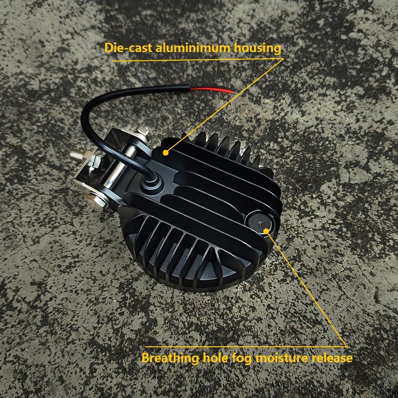 LED Tractor Lights 2 Pcs 4 Inch 12v Flood Light
