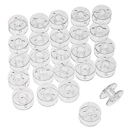 vhbw 25 x Bobbin Thread Bobbins Compatible with Pfaff Sewing Machines - Bobbin Set, Plastic