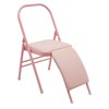 RocoReny Foldable Yoga Auxiliary Chair, Yoga Chair with Lumbar Back