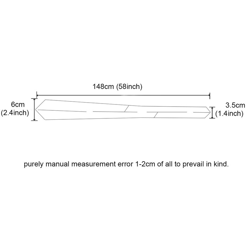 GUSLESON - Corbata de algodón con estampado floral de 6