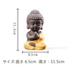 Buddha Object, Cute Buddha Statue, Pottery, Zazen Buddha, Mini (Type