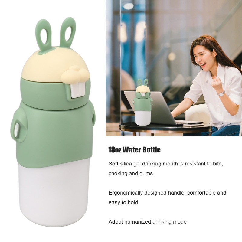 500ml 18oz Insulated Stainless Steel Water Bottle Outdoor Portable Vacuum