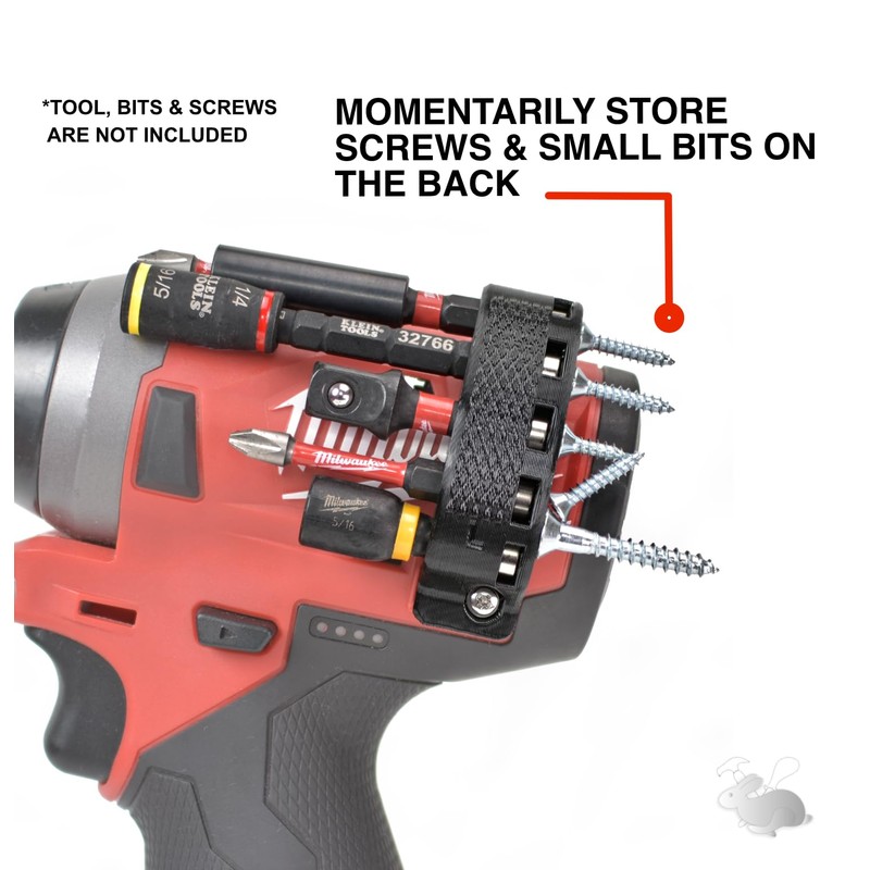 DIY Rabbit Bit Holder for Milwaukee M12 Gen 2 Fuel