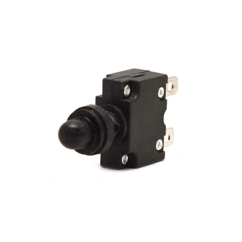 Generic Carling Boat Push-to-Reset Circuit Breaker | w/Boot 10A 125-250