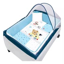 BabyBaby Set Edredon De Cuna Corral Viajera Cojin Protector Baby Baby