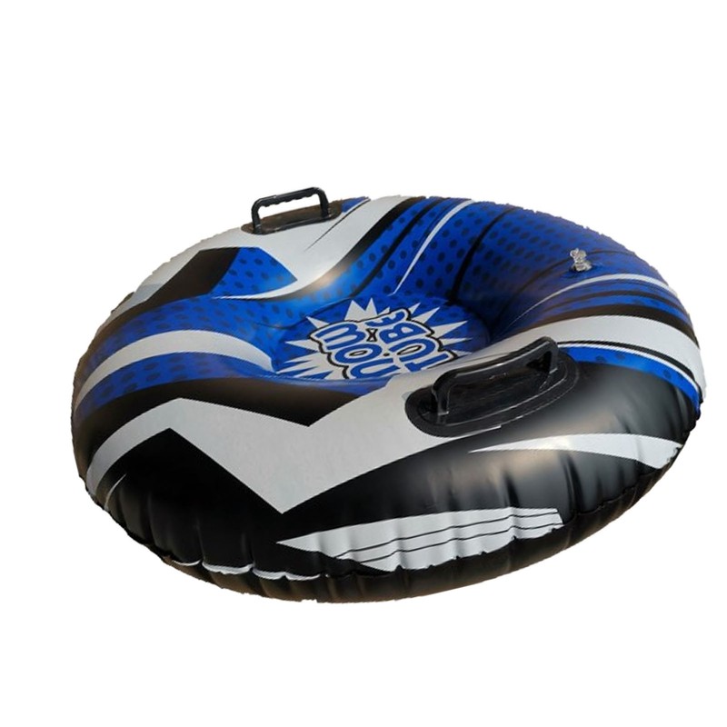 Snow Tube with Handle Outdoor Inflatable Snow Sled Ski Circle