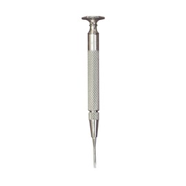 Starrett 555B Stainless Steel Jewelers Complete Screwdriver, .055" Head, 33/4" Length, 7/8" Blade Length