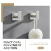 Angle Simple Towel Hooks for Bathroom, SUS304 Stainless Steel Robe