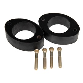 DEALPARTS Leveling Lift Kit 1.6 inch 40mm compatible with Mitsubishi - Fits 3000GT, Airtrack, Asx, Carisma, Chariot, Colt, Delica, Dingo, Dion, Galant, GTO, Lancer - Rear Strut Spacers