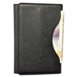 Esposti Credit Card Wallet | RFID Safe | Grained PU Leather Material | Magnetic Closure