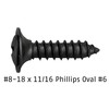1984-1996 Corvette C4 Door Panel Screw and Nylon Insert Kit