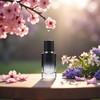 Black Perfume Atomizer Portable High-Grade Glass Spray 30ml Refillable Small