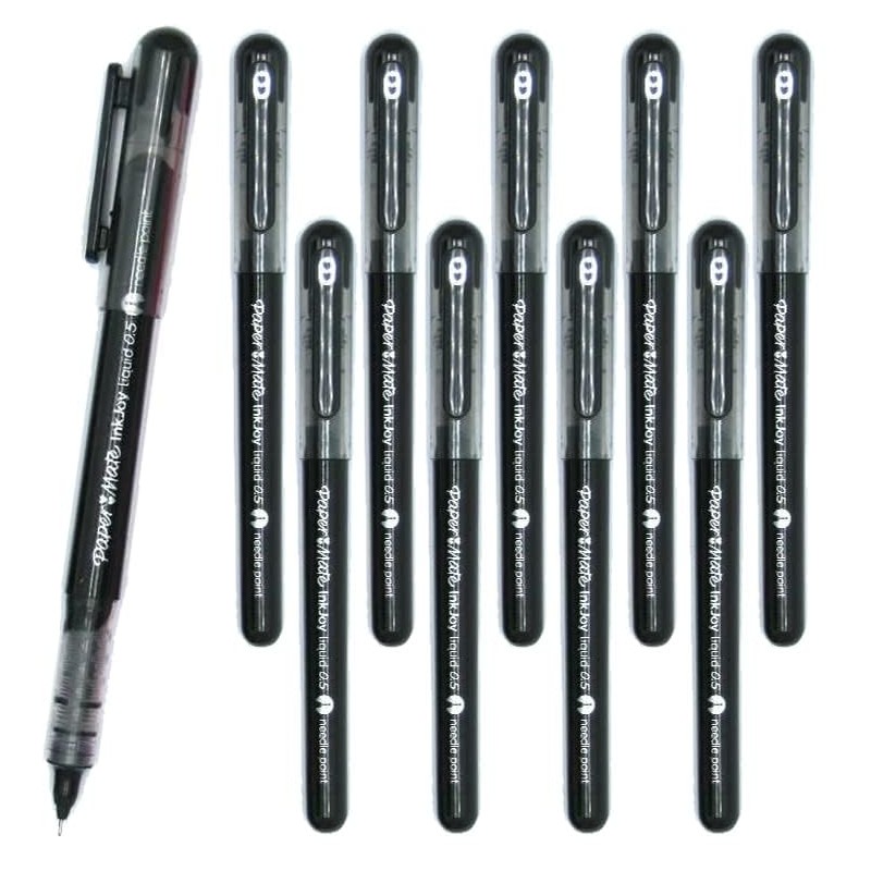 Newell Brands 10 x Papermate Inkjoy Liquid Ink Rollerball Pen,