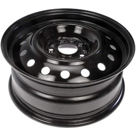 Dorman 939-237 16 x 6.5 In. Steel Wheel Compatible with Select Nissan Models, Black