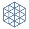 5pcs Table Mats Geometric Hex Shape Hollow Silicone Blue Insulation