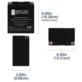 YTX14AH-BS 12V 12Ah Battery for Polaris 4010905, 4011092, 4010774