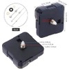 Gokelomg Clock Movement Black Time Minutes Second DIY Tool Set