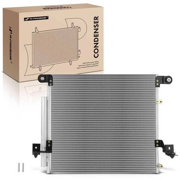 A-Premium Air Conditioning A/C Condenser Compatible with Toyota Tundra 2022