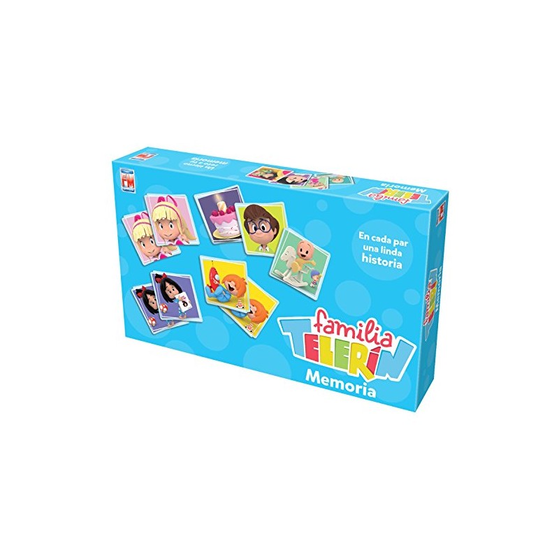 Televisa Juego de Mesa Memoria Familia Telerín