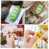 LIFKOME 2pcs Cute Bee Yarn Knitter Hand-Knitting Weaving Tool for