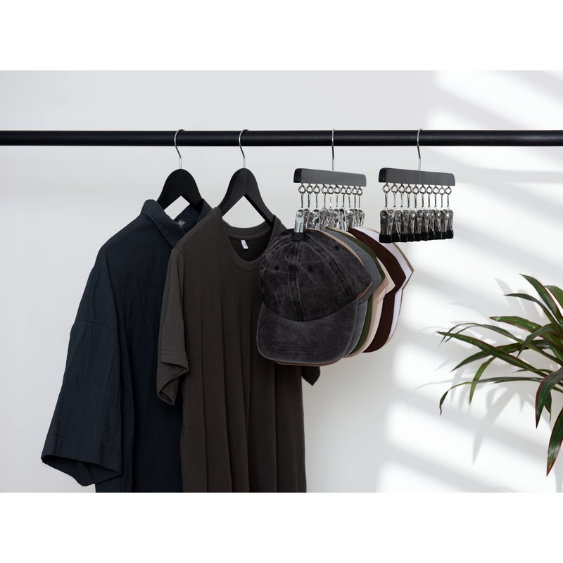 StorageWorks Hat Rack, Closet Organizer and Storage for Baseball Caps,Set
